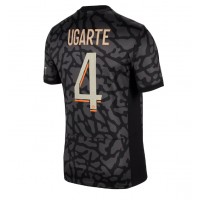 Pánský Fotbalový dres Paris Saint-Germain Manuel Ugarte #4 2023-24 Třetí Krátký Rukáv